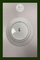 Bing og Grøndahl Blåmalet Musselmalet Riflet Spisetallerken No. 25