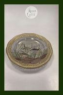 Royal Copenhagen Privatmalet Flora Danica Fisketallerken No 3554