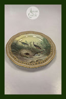 Royal Copenhagen Privatmalet Flora Danica Fisketallerken No 3554