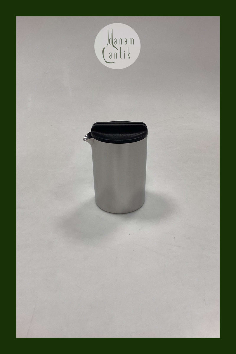 Stelton Stainless Steel Creamer - Arne Jacobsen Cylinda-Line Design, .15 Liter Capacity