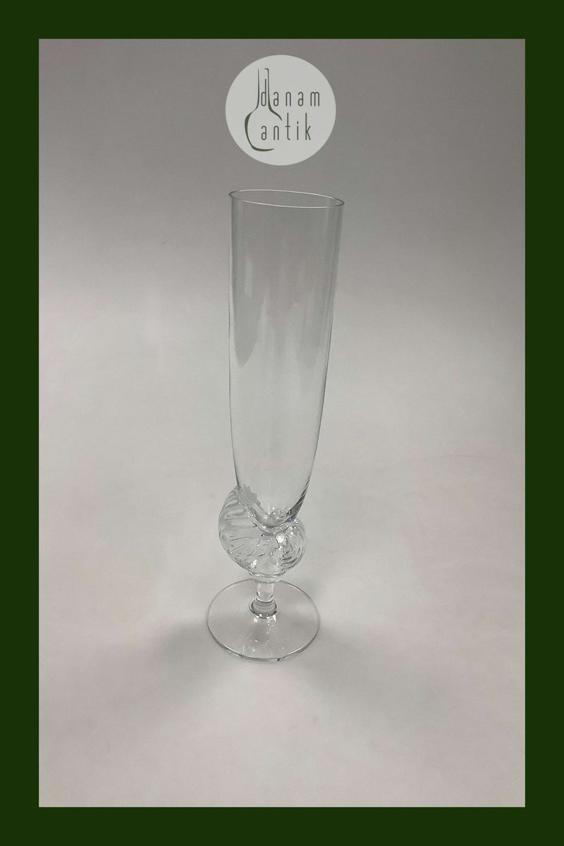 Holmegaard Neptun Champagneglas af Darryle Hinz