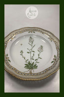 Royal Copenhagen Flora Danica tallerken med gennembrudt kant No 20/3553
