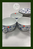 Bing og Grøndahl Sommerfugl 3 x Morgenkop og Underkop No. 476/104