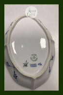 Royal Copenhagen Musselmalet Riflet Lille Assiet med guld No 146