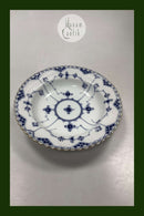 Royal Copenhagen Musselmalet Helblonde Dyb Tallerken med guld No 1078