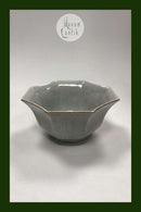 Royal Copenhagen Ottekantet Craquelé Skål