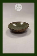 Olivengrøn Stentøjsskål