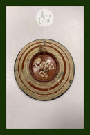 Multifarvet Stentøjsfad