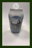 Royal Copenhagen Vase No 4384 med Fanø Piger
