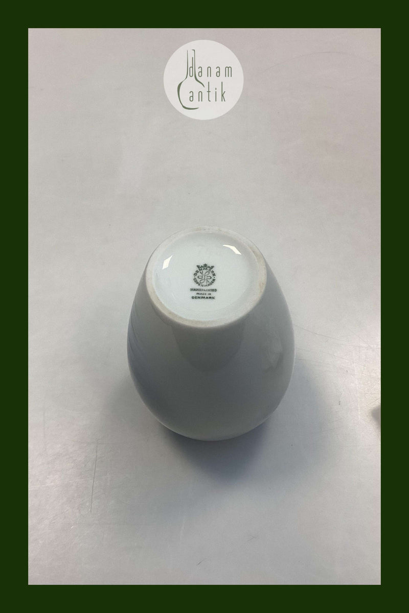 Lyngby Porcelæn Vase med Fiskekutter No. 74-2