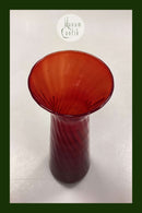 Rødt Hyacintglas Holmegaard / Kastrup / Fyens Glasværk