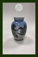 Royal Copenhagen Art Noveau Vase - Marselisborg Castle No. 4735