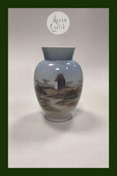 Royal Copenhagen Art Noveau Vase - Den tilsandede Kirke No. 4661