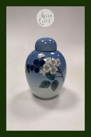Royal Copenhagen Art Nouveau Vase with Lid - Blackberry Branch No. 1288/281