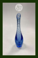 Holmegaard Lyseblå Duckling / Næb-Vase med Bobler