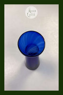 Cobalt blue Hyacinth Vase Holmegaard / Kastrup / Fyens Glasværk