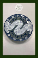 Bing og Grøndahl Art Nouveau Vægtallerken 1900 Den er god som Glutten fylder