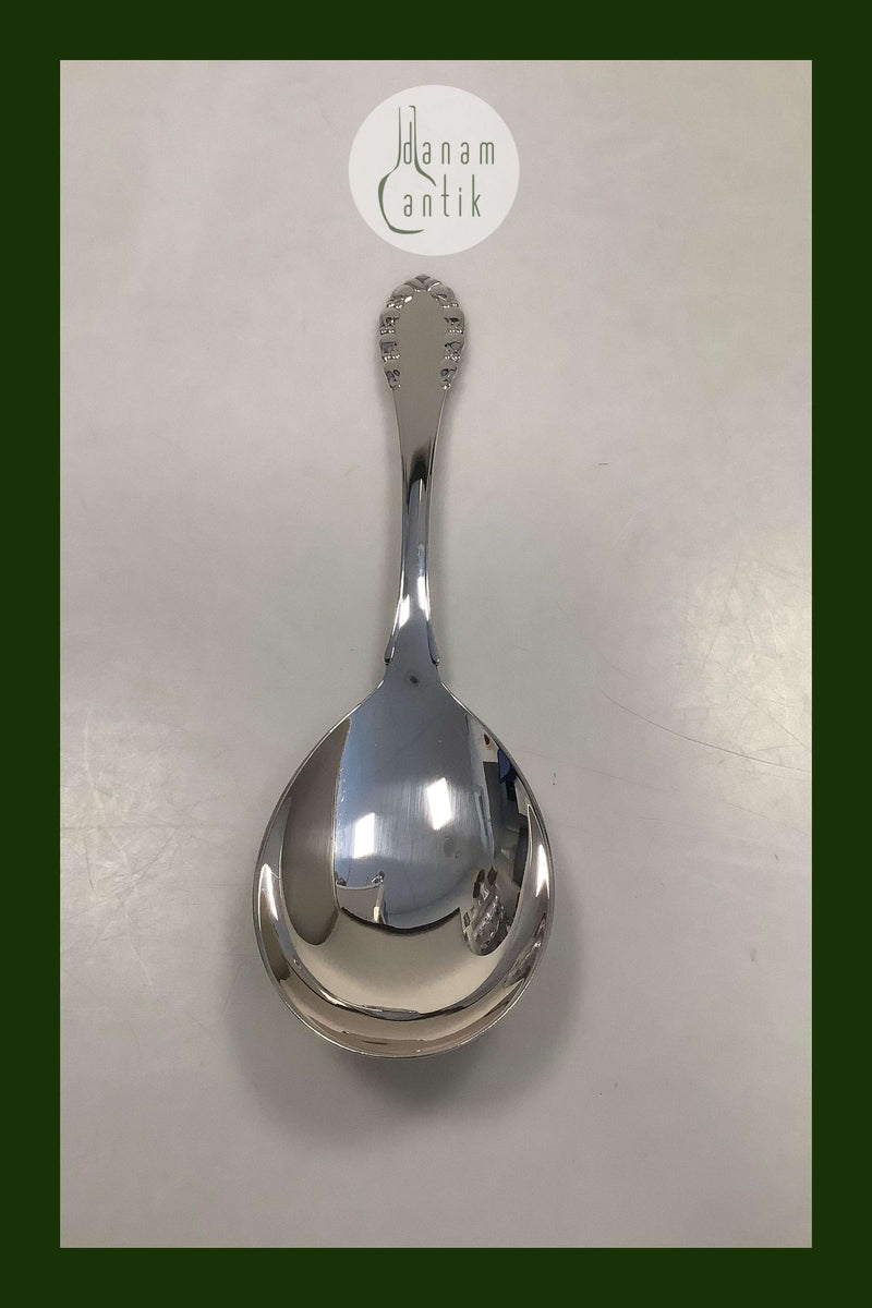 Georg Jensen Sølv Liljekonval Mellem Serveringsske No 113
