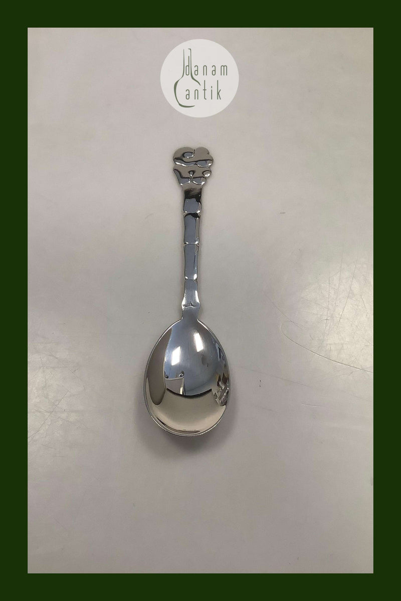 Dansk Art Nouveau Sølv Ske i Bindesbøll stil