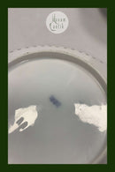 Sæt på 4 Royal Copenhagen Musselmalet Helblonde lille dyb tallerken