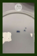 Sæt på 3 Royal Copenhagen Musselmalet Riflet Dybe Tallerkener med Guld