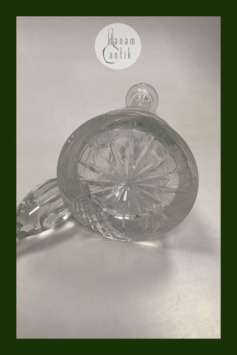 Dansk / Holmegaard Glas Karaffel Konisk form