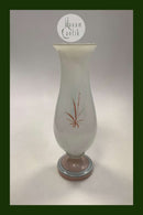 Fyns glasværk vase med Bertel Thorvaldsen motiv