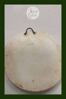 Royal Copenhagen bisque plate: Woman with two children