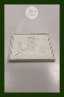 Royal Copenhagne Bisquit Cupid and the young Bacchus stomping grapes (Harvest)"