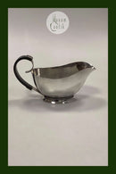 ATLA Danark Sovsekande i Sølvplet. Art Deco stil med Sort plasthåndtag