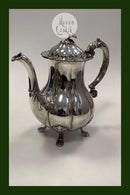 Danish silver plated coffee pot