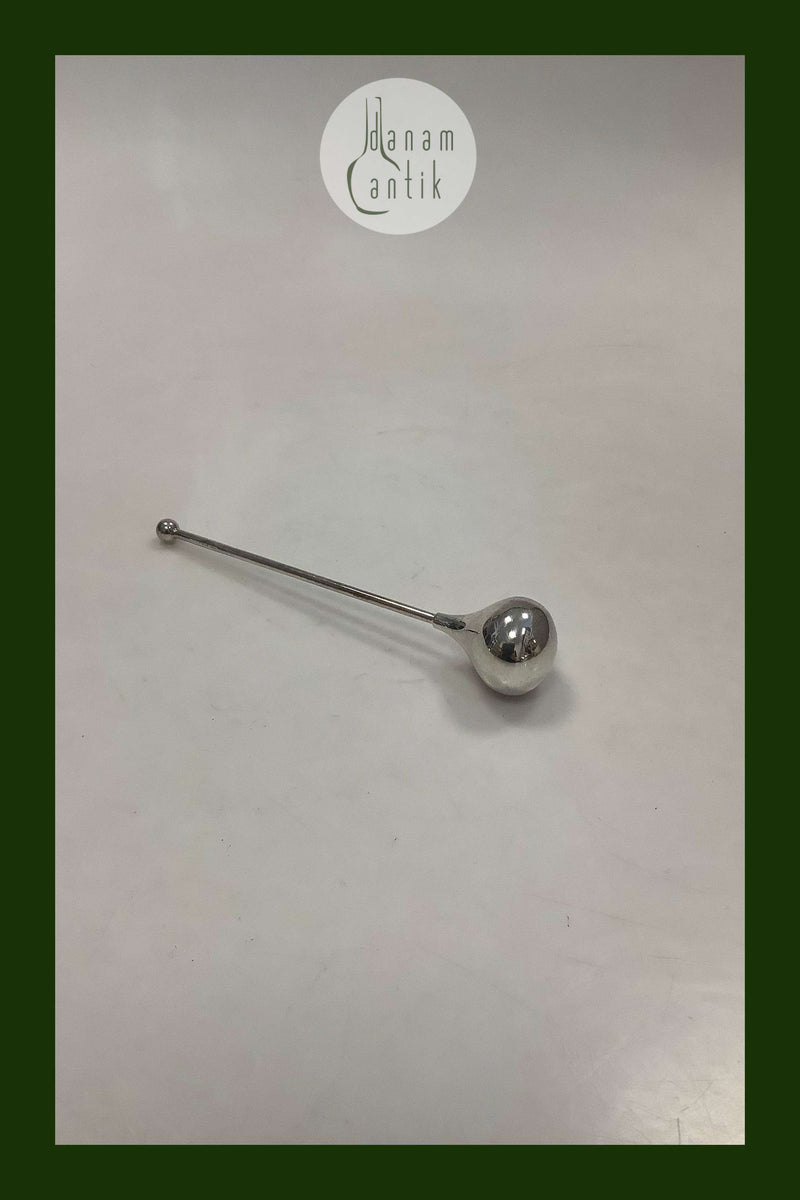 Køleæg i sølvplet af Piet Hein Dansk