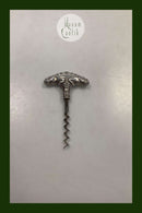 Beautiful Danish Corkscrew in Silverplate
