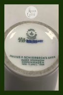 Royal Copenhagen Art Nouveau Vase with Ship No 2913 / 235