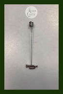 Georg Jensen Golden Christmas Lyseholder - Trompet 1991 / Palladium