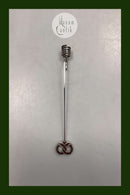 Georg Jensen Golden Christmas Lyseholder - Kringle 1992 / Palladium