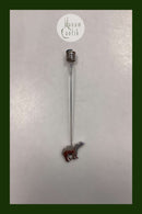 Georg Jensen Golden Christmas Candle Holder - Polar Bear 1997 / Palladium