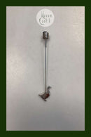 Georg Jensen Golden Christmas Lyseholder - Gås 1998 / Palladium