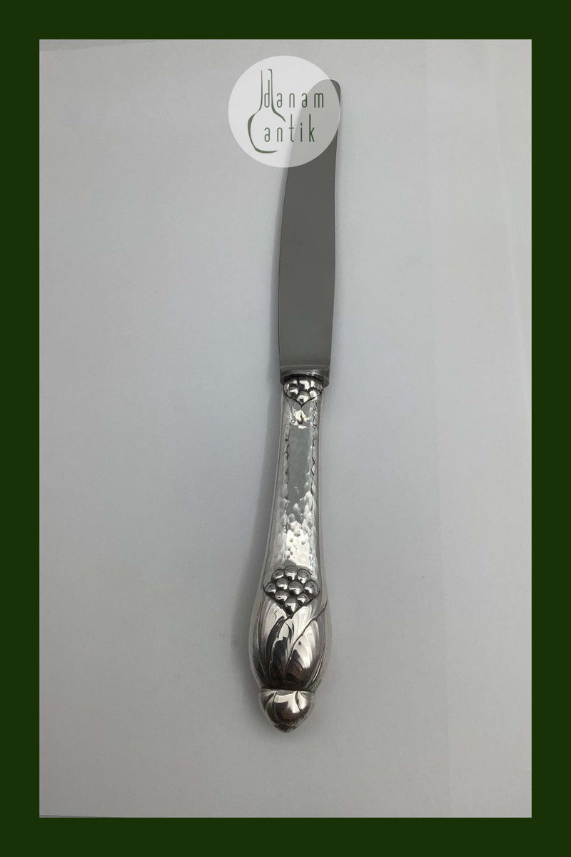 Evald Nielsen No 6 Sølv Middagsknive