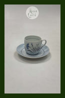 Bing og Grøndahl Demeter / Blå Kornblomst Mokkakop og Underkop No 108B