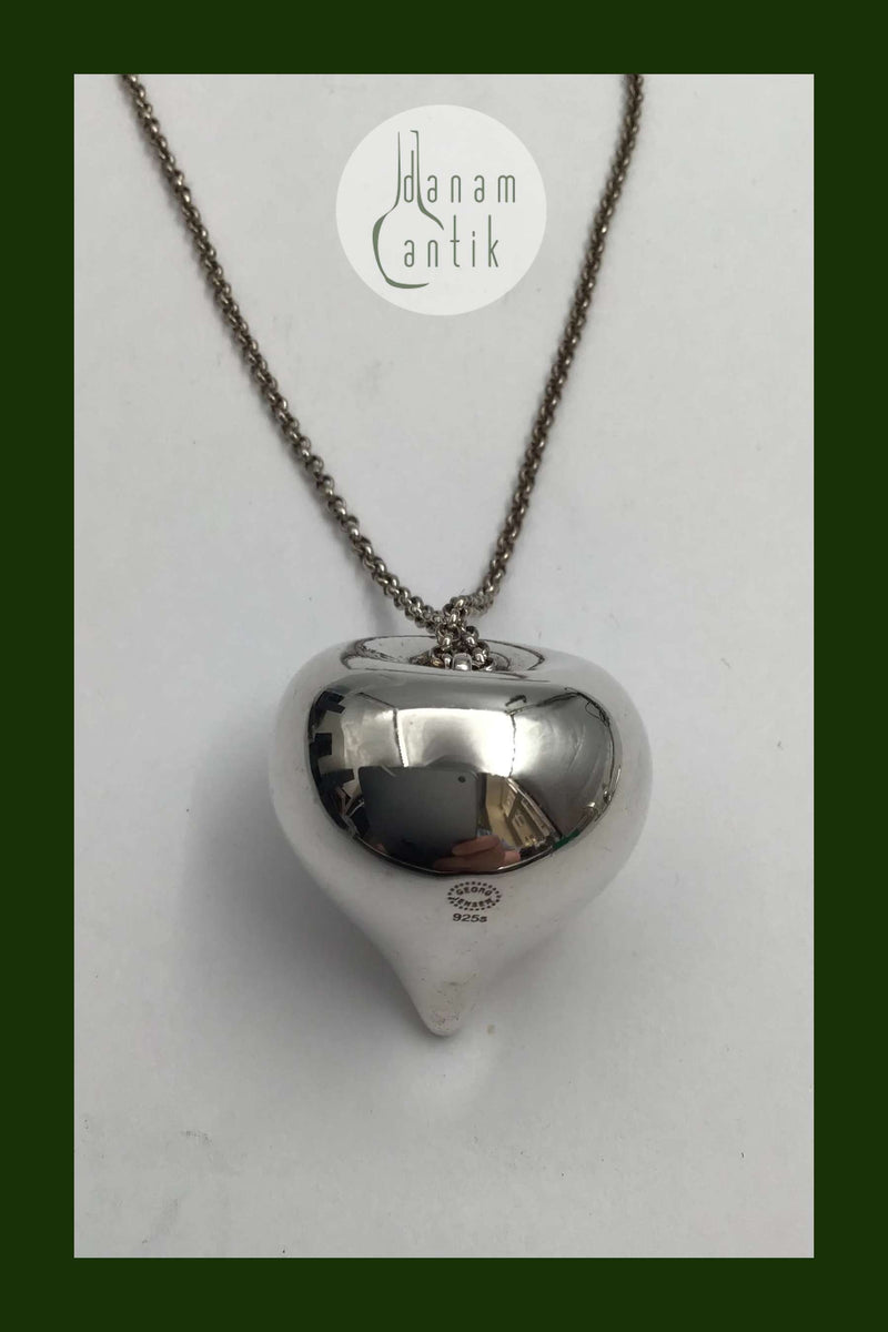 Georg Jensen Sterling Sølv Vedhæng Årets kunstner 2010 Helle Damkjær