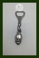 Dansk Sølv Oplukker med ornamentik