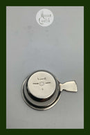 Georg Jensen Sterling Silver Bernadotte Saltkar med rød emalje No 9