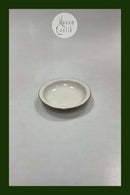 Royal Copenhagen Creme Curved with Gold (Stel 1235) Small bowl No. 9777