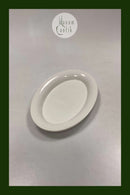 KÄHLER Ursula oval Tallerken i Hvid No. 085