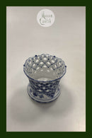 Royal Copenhagen Blue Fluted Full Lace Vase/Cigarette Cup No 369 (1015)