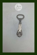 Dansk Sølv / Stål oplukker med ornamentik