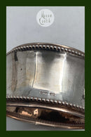 Danish Silver Napkin ring with pattern