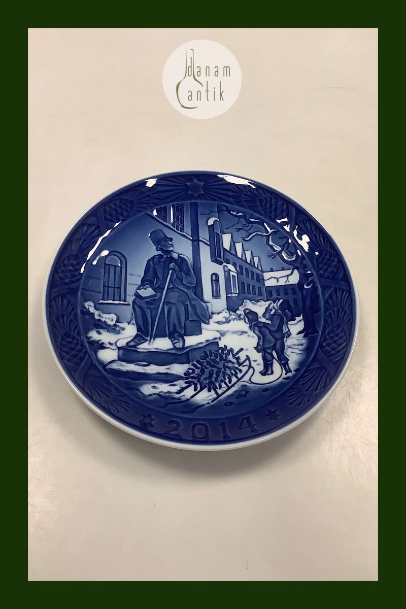 Royal Copenhagen Juleplatte fra 2014