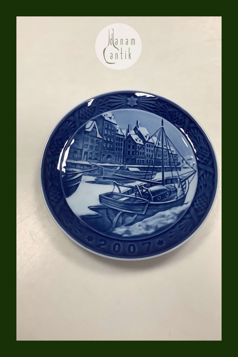 Royal Copenhagen Juleplatte fra 2007